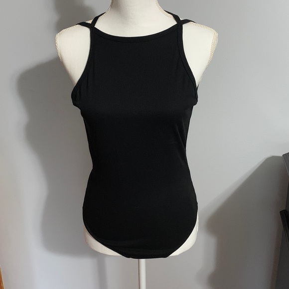 Lulus Tops Nwot Open Back Bodysuit Poshmark